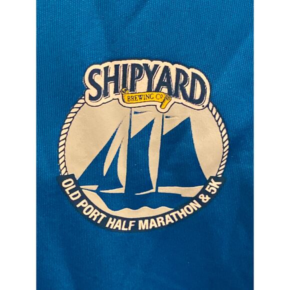 NWOT Ventures Women Small Blue Pullover 1/4 Zip Athletic Hoodie Shipyard Brewing - Picture 3 of 6